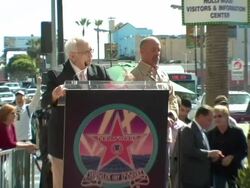 Dedication of Billy Joel's Star on Hollywood Walk of Fame Stock Footage