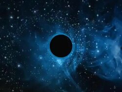 Black hole Stock Footage