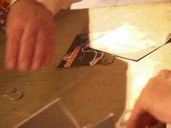 money for check in Stock Footage