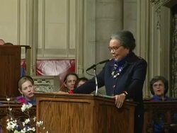 'Realizing the Dream' Martin Luther King Jr Tribute Stock Footage