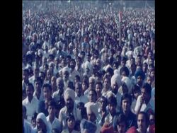 SYND 9 11 79 FORMER INDIAN PRIME MINISTER INDIRA GANDHI'S ELECTION CAMPAIGN IN PUNJAB News Clip