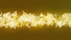 Space gold background particles animation Stock Footage