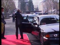 GERMANY: BONN: 6 NATION CONTRACT GROUP KOSOVO MEETING News Clip