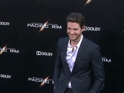 Ben Barnes at Pacific Rim Los Angeles Premiere on 7/92013 in Hollywood, CA. (Footage by WireImage Video/Getty Images Entertainment Video) Stock Footage