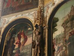 Tomar, Convent of the Order of Christ (Convento de Cristo), Charola, Romanesque Templar church, 12th century Stock Footage