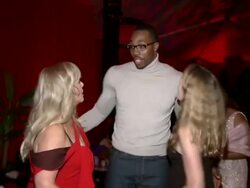 Daphna Edwards Ziman, Dwight Howard at Cinemoi, International Lifestyle Television Network, Says Bonjour! Ciao! To American Viewers With Their U.S. Launch Party on 10/2/12 in Beverly Hills, CA. Stock Footage