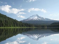 Mt. Hood in Oregon US Stock Footage