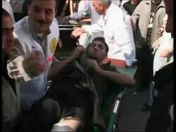 Helicopters, injured, rocket, demo, reax, ADDS hosp from new Isr airstrike Instructional Video