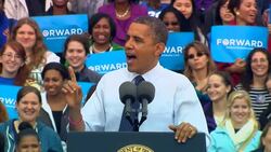 Obama  accuses opponent of suffering from "Romnesia" Instructional Video