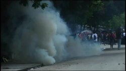 Clashes at demo over alleged sex assault by UN troops News Clip