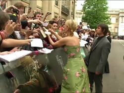 JK Rowling on the Red Carpet News Clip