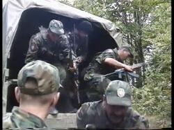 Bosnia - Arkan Militia Group News Clip