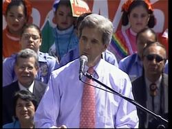 Kerry and Bush mark Cinco de Mayo News Clip