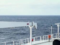 Ship at Sea Stock Footage