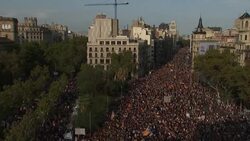 Catalans protest violence in referendum vote Instructional Video