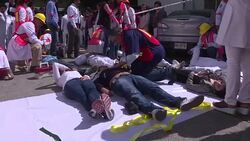 CLEAN : Mexico earthquake simulation on anniversary of 1985 tremor News Clip