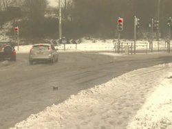 Heavy Snow Afflicting Northern Ireland News Clip