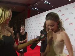 Olivia Wilde at the LACMA Presents 'The Unmasking' at Los Angeles CA. (Footage by WireImage Video/GettyImages) Stock Footage