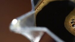 fresh coffee Stock Footage