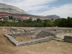 Kapljuc, Basilica of the five Martyrs, Salona Stock Footage