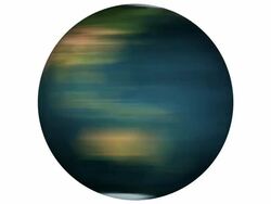 Earth - planet with blur motion Stock Footage