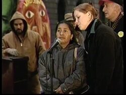 Activists protesting WEF meeting News Clip