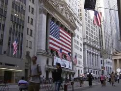 Security Check at the New York Stock Exchange Stock Footage