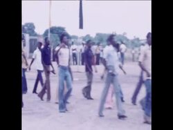 SYND 12 3 77 MEETING CONDEMNING ALLEGED ATTACKS ON ANGOLA VILLAGES Instructional Video