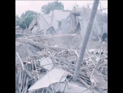 SYND 26 11 77 AFTERMATH OF SAN JUAN EARTHQUAKE Instructional Video