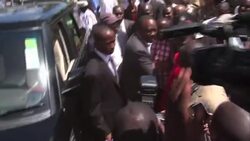 CLEAN : Kenya presidential candidate Uhuru News Clip