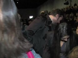 Simon Le Bon at the London Fashion Week Celebrity Sightings at London England. (Footage by WireImage Video/GettyImages) Stock Footage