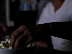 Enjoy Eating Stock Footage