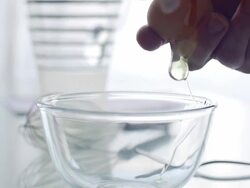 Egg breaking  FO CO Stock Footage