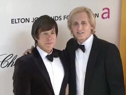 Alan Siegel, David Meister at the 19th Annual Elton John AIDS Foundation Academy Awards Viewing Party at West Hollywood CA. (Footage by WireImage Video/GettyImages) Stock Footage