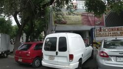 Driving shot through Mexico City News Clip