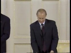 WRAP Bush and Putin hold joint presser following bilateral talks News Clip