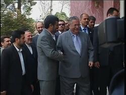 Iraqi pres Talabani meets Ahmadinejad; Rafsanjani at Friday prayers News Clip