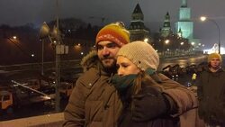 CLEAN : Russians mourn the loss of Boris Nemtsov News Clip