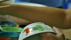 Handmade Ceramics Factory in Lampang Province Stock Footage