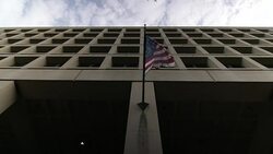 Exterior shots of the J. Edgar Hoover FBI Building News Clip
