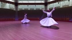 people returning,semazen Stock Footage