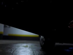 Mr. Evil escapes with the briefcase Stock Footage