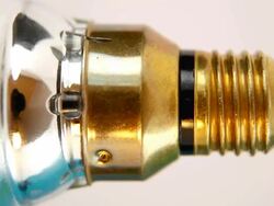 Light Bulb Threaded Stock Footage