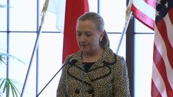 Clinton, Gemba on donor talks, Syria and Libya, Spratlys Instructional Video