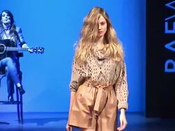 Models on the runway at Buenos Aires Fashion Week on February 25, 2011, in Buenos Aires, Argentina. (Footage by Meche Marmol/LatinContent/Getty Images) Stock Footage