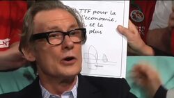 Actor Bill Nighy at Oxfam briefing on Robin Hood tax on financial transactions News Clip