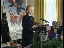 USA: HILLARY CLINTON ANNOUNCES 2 PROJECTS TO SUPPORT PEOPLE IN BOSNIA News Clip