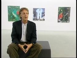 GERMANY: SIR PAUL McCARTNEY HOLDS ART EXHIBITION News Clip