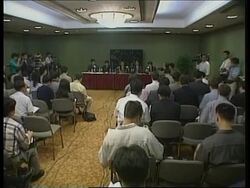 CHINA: TALKS STALL BETWEEN NORTH &amp; SOUTH KOREA News Clip