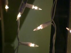(HD1080i) Fairy Lights Stock Footage